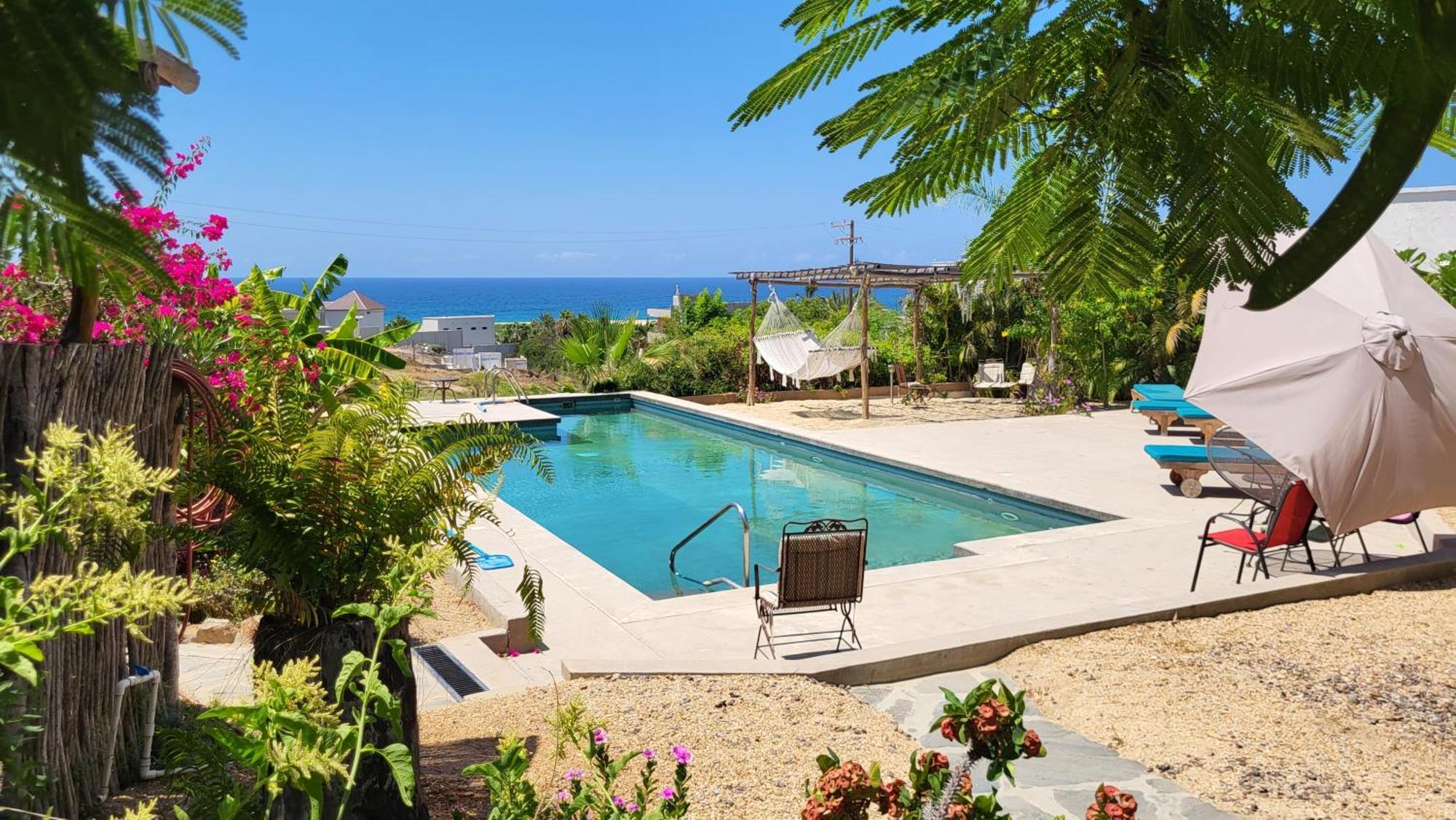 Casa Flores Casitas Todos Santos Exteriér fotografie