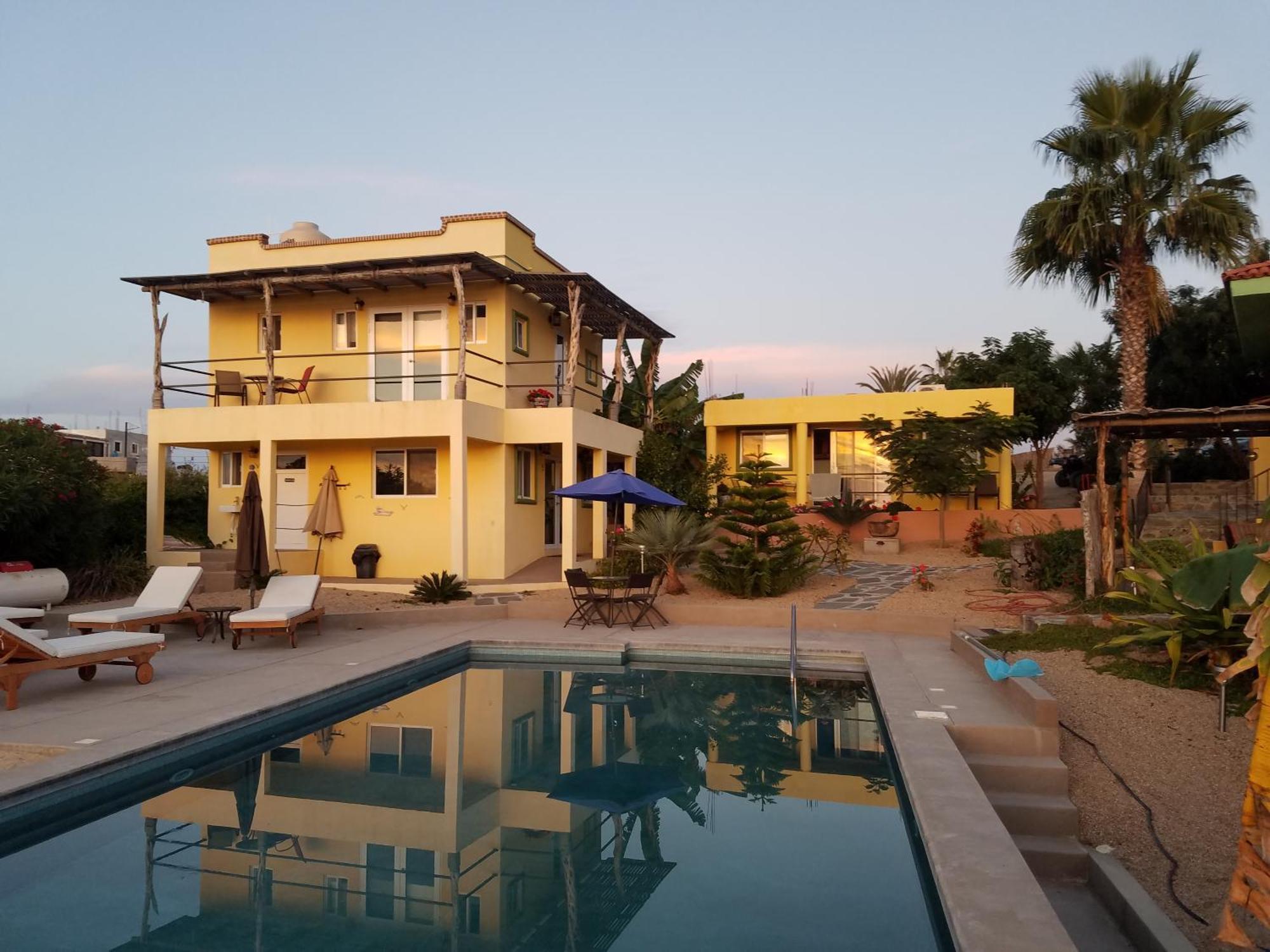 Casa Flores Casitas Todos Santos Exteriér fotografie