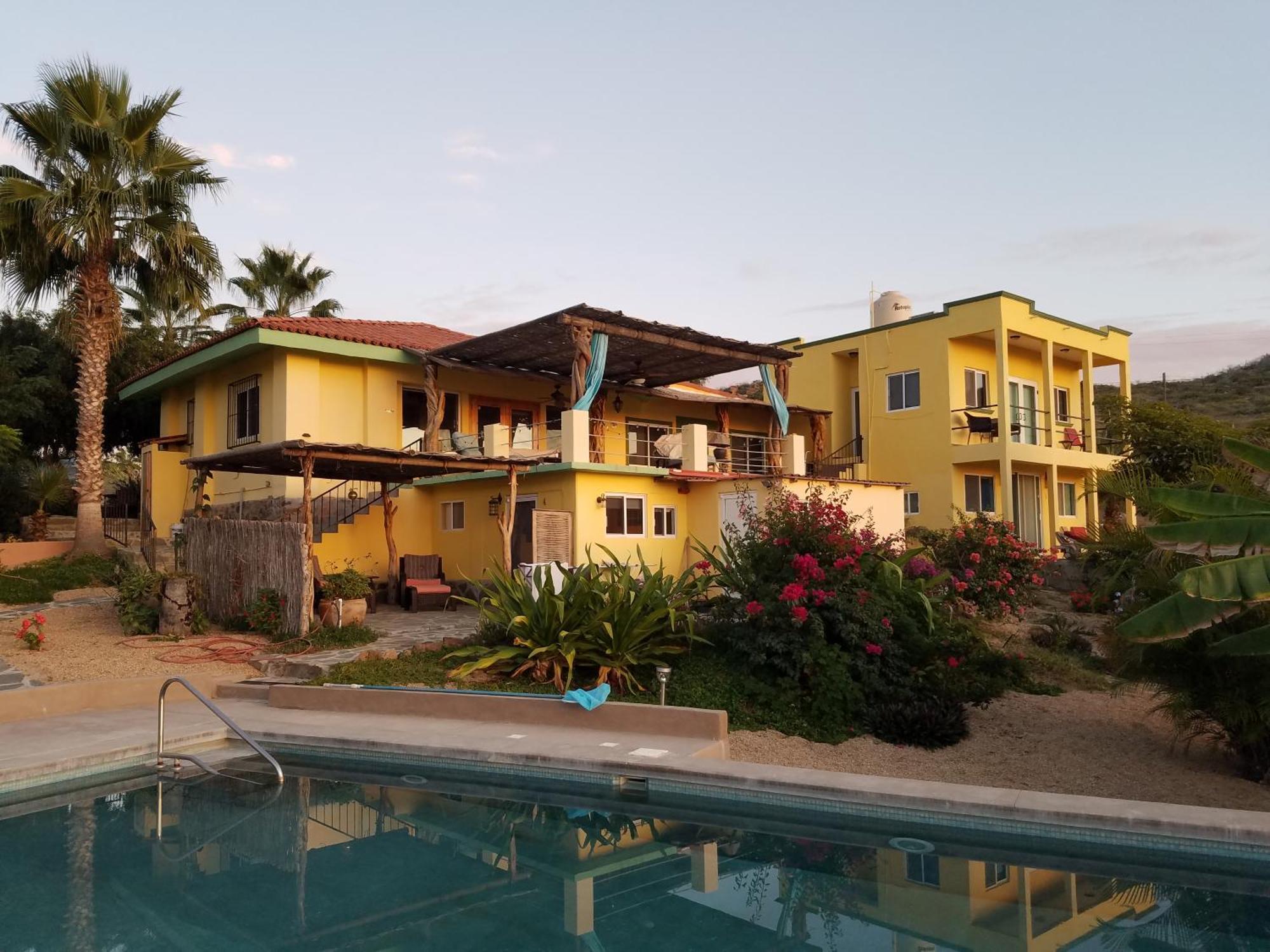 Casa Flores Casitas Todos Santos Exteriér fotografie